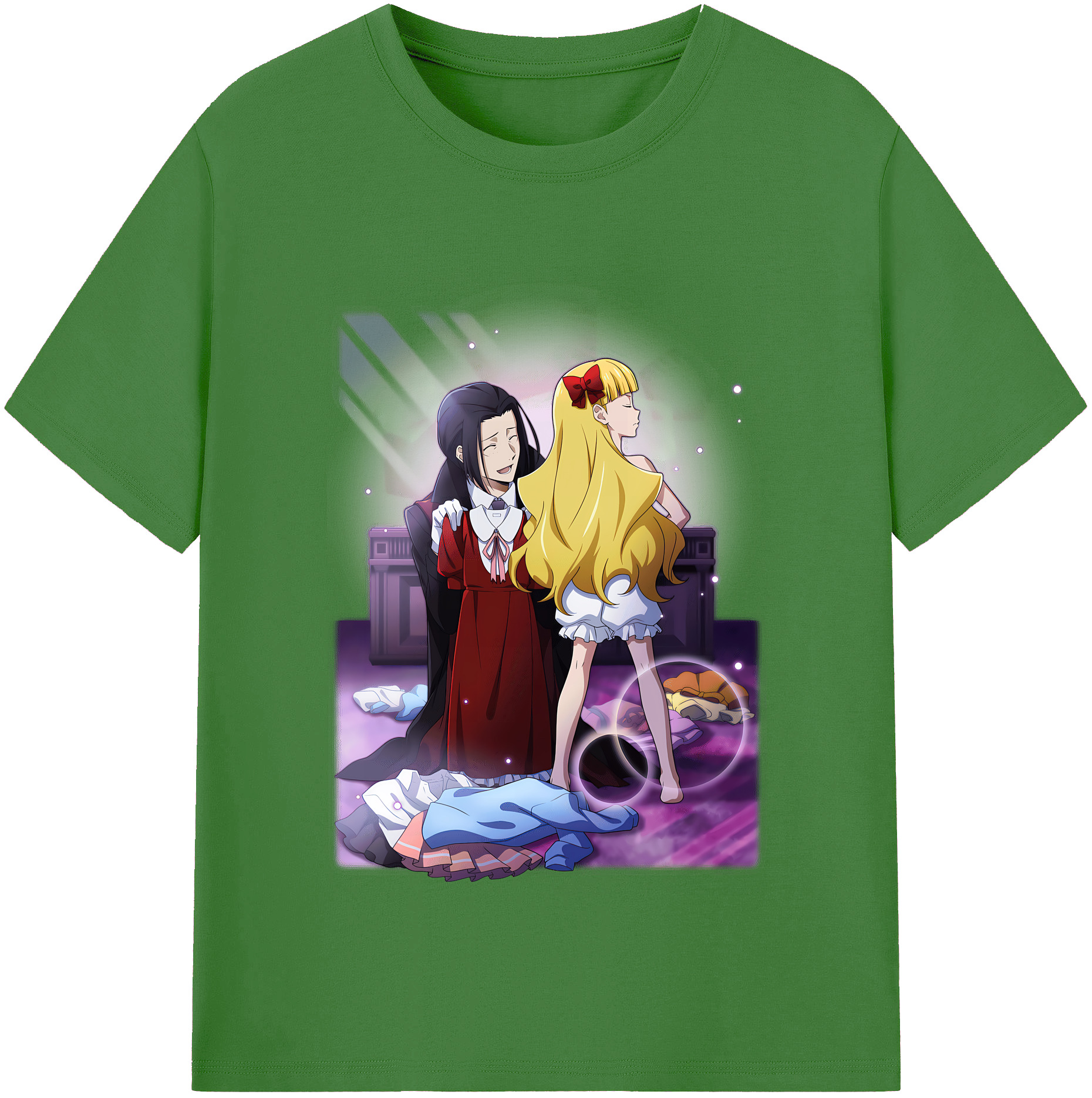 （画像用） 文豪ストレイドッグス Bungo Stray Dogs レディースカジュアルプリントTシャツ（綿100％）